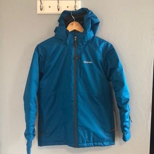 Patagonia kids Snowshot Jacket, size XL (14), Balkan Blue